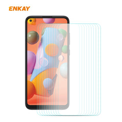 10 PCS ENKAY Hat-Prince 0.26mm 9H 2.5D Curved Edge Tempered Glass Film, For Samsung Galaxy A01, For Samsung Galaxy A10s, For Samsung Galaxy A11 / Galaxy M11, For Samsung Galaxy A21, For Samsung Galaxy A21s, For Samsung Galaxy A31, For Samsung Galaxy A4...