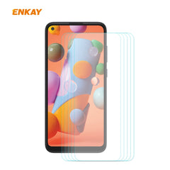 5PCS ENKAY Hat-Prince 0.26mm 9H 2.5D Curved Edge Tempered Glass Film, For Samsung Galaxy A01, For Samsung Galaxy A10s, For Samsung Galaxy A11 / M11, For Samsung Galaxy A21, For Samsung Galaxy A21s, For Samsung Galaxy M31 / M21, For Galaxy A31 5 PCS����...