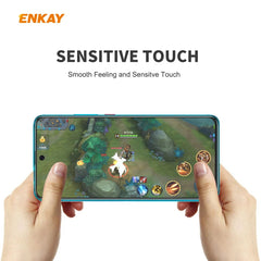 10 PCS ENKAY Hat-Prince 0.26mm 9H 2.5D Curved Edge Tempered Glass Film