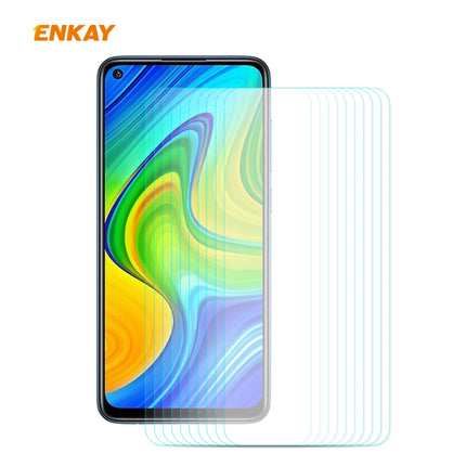 10 PCS ENKAY Hat-Prince 0.26mm 9H 2.5D Curved Edge Tempered Glass Film, For Xiaomi Mi10 Lite / Redmi 10X 5G, For Redmi 10X 4G / Redmi Note 9, For Redmi Note 9S / Note 9 Pro, For Huawei P40, For Huawei P40 Lite, For Huawei Y5p, For Huawei Y6p           ...