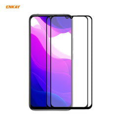 2 PCS ENKAY Hat-Prince Full Glue 0.26mm 9H 2.5D Tempered Glass Full Coverage Film, For Xiaomi Mi 10 Lite /Redmi 10X 5G, For Redmi 10X 4G / Redmi Note 9, For Redmi Note 9S / Note 9 Pro, For Huawei P40, For Huawei P40 Lite, For Huawei Y5p, For Huawei Y6p...