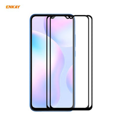 2 PCS ENKAY Hat-Prince Full Glue 0.26mm 9H 2.5D Tempered Glass Full Coverage Film, For Xiaomi Mi 10 Lite /Redmi 10X 5G, For Redmi 10X 4G / Redmi Note 9, For Redmi Note 9S / Note 9 Pro, For Huawei P40, For Huawei P40 Lite, For Huawei Y5p, For Huawei Y6p...