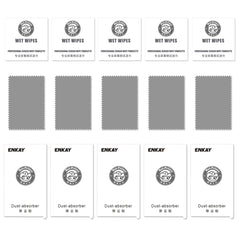5 PCS ENKAY Hat-Prince Full Glue 0.26mm 9H 2.5D Tempered Glass Full Coverage Film