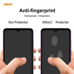 10 PCS ENKAY Hat-Prince Full Glue 0.26mm 9H 2.5D Tempered Glass Full Coverage Film, For Galaxy A01 10 PCS, For Samsung Galaxy M31 / M21, For Galaxy A11 / M11 10 PCS, For Galaxy A21s 10pcs, For Galaxy A31 10 PCS, For Galaxy A41 10 PCS