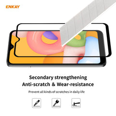 10 PCS ENKAY Hat-Prince Full Glue 0.26mm 9H 2.5D Tempered Glass Full Coverage Film, For Galaxy A01 10 PCS, For Samsung Galaxy M31 / M21, For Galaxy A11 / M11 10 PCS, For Galaxy A21s 10pcs, For Galaxy A31 10 PCS, For Galaxy A41 10 PCS