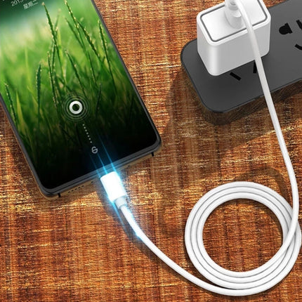 2.4A USB Male to Micro USB Male Interface Charge Cable, Length: 1m(White), 1m
