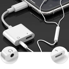 2 in 1 USB-C Adapter with 3.5mm Headphone Jack, Compatible for iPad Pro and Type-C Jack Phone