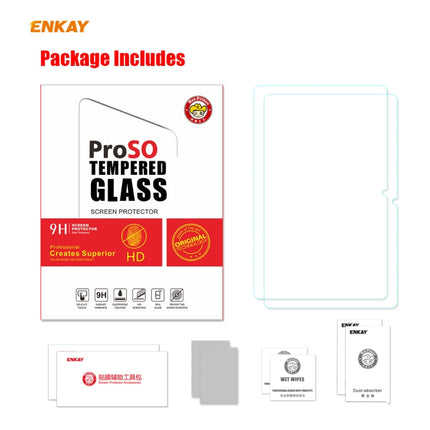 2 PCS ENKAY Hat-Prince 0.33mm 9H Surface Hardness 2.5D Explosion-proof Tempered Glass Screen Protector, For Huawei Honor V6, For Samsung Galaxy Tab A 8.4 (2020), For Lenovo M10 Plus 10.3, For Lenovo Smart Tab M10 10.1, For Lenovo E10 TB-X104F 10.1