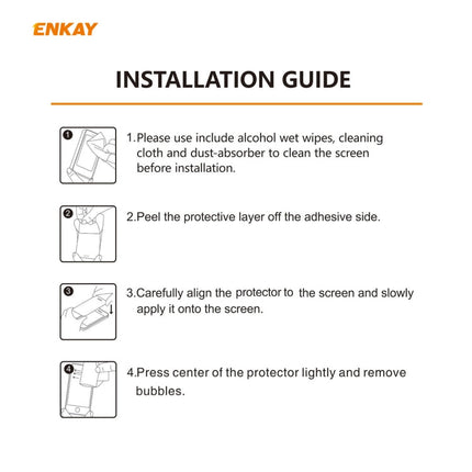 2 PCS ENKAY Hat-Prince 0.33mm 9H Surface Hardness 2.5D Explosion-proof Tempered Glass Screen Protector, For Huawei Honor V6, For Samsung Galaxy Tab A 8.4 (2020), For Lenovo M10 Plus 10.3, For Lenovo Smart Tab M10 10.1, For Lenovo E10 TB-X104F 10.1