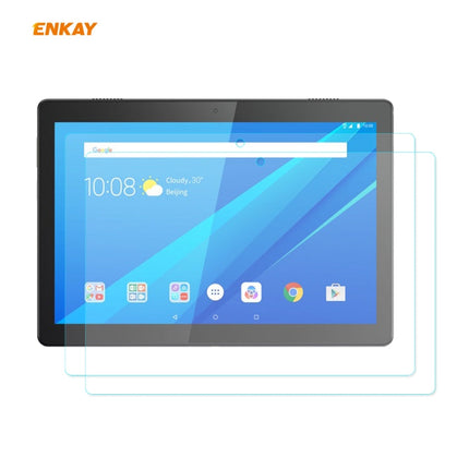 2 PCS ENKAY Hat-Prince 0.33mm 9H Surface Hardness 2.5D Explosion-proof Tempered Glass Screen Protector, For Huawei Honor V6, For Samsung Galaxy Tab A 8.4 (2020), For Lenovo M10 Plus 10.3, For Lenovo Smart Tab M10 10.1, For Lenovo E10 TB-X104F 10.1