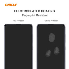 10 PCS ENKAY Hat-Prince 0.26mm 9H 2.5D Curved Edge Tempered Glass Film, For OnePlus Nord, For Galaxy M31s 10 PCS
