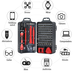 115 in 1 Precision Screw Driver Mobile Phone Computer Disassembly Maintenance Tool Set, 115 in 1 (Black), 115 in 1 (Red), 115 in 1 (Purple), 115 in 1 (Yellow), 115 in 1 (Blue)
