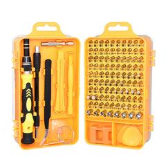 115 in 1 Precision Screw Driver Mobile Phone Computer Disassembly Maintenance Tool Set, 115 in 1 (Black), 115 in 1 (Red), 115 in 1 (Purple), 115 in 1 (Yellow), 115 in 1 (Blue)
