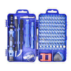 115 in 1 Precision Screw Driver Mobile Phone Computer Disassembly Maintenance Tool Set, 115 in 1 (Black), 115 in 1 (Red), 115 in 1 (Purple), 115 in 1 (Yellow), 115 in 1 (Blue)