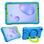 For Galaxy Tab A 8.4 (2020) T307 / Blue + Grass Green