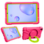 For Galaxy Tab A 8.4 (2020) T307 / Rose Red + Grass Green