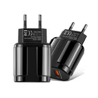EU Plug / Black