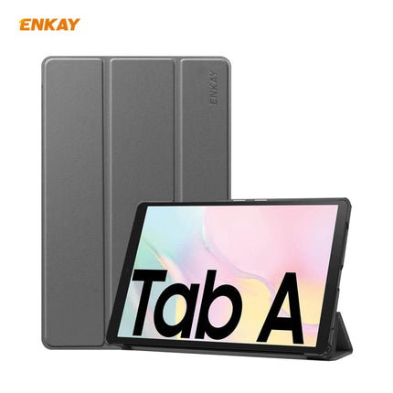 ENKAY ENK-8009 For Samsung Galaxy Tab A7 10.4 2020 T500 / T505 PU Leather + Plastic Smart Case with Three-folding Holder, For Samsung Galaxy Tab A7 10.4 2020 T500