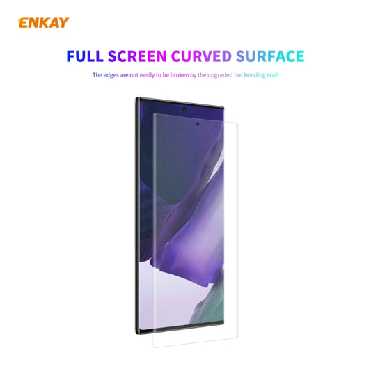 For Samsung Galaxy Note 20 Ultra ENKAY Hat-Prince 3D Full Screen PET Curved Hot Bending HD Screen Protector Soft Film, For Samsung Galaxy Note 20 Ultra 5G