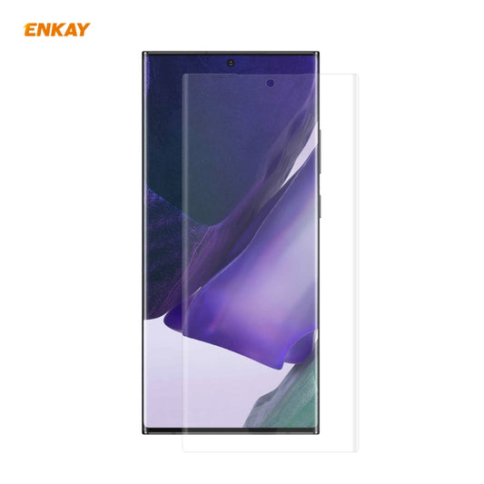 For Samsung Galaxy Note 20 Ultra ENKAY Hat-Prince 3D Full Screen PET Curved Hot Bending HD Screen Protector Soft Film, For Samsung Galaxy Note 20 Ultra 5G