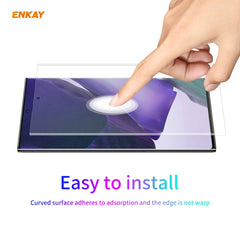 For Samsung Galaxy Note 20 Ultra ENKAY Hat-Prince 3D Full Screen PET Curved Hot Bending HD Screen Protector Soft Film, For Samsung Galaxy Note 20 Ultra 5G