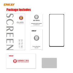 For Samsung Galaxy Note 20 ENKAY Hat-Prince Full Glue 0.2mm 9H 2.5D Tempered Glass Full Coverage Film Support Fingerprint Unlock, For Samsung Galaxy Note20(1pc), For Samsung Galaxy Note20(2pcs), For Samsung Galaxy Note20(5pcs)��������������������������...