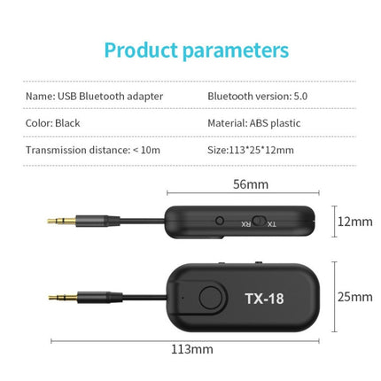 CSR8670 Bluetooth 5.0 Wireless Audio Receiving And Transmitting Two-in-one AptX AptxLL Support One-Drag-Two