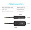 CSR8670 Bluetooth 5.0 Wireless Audio Receiving And Transmitting Two-in-one AptX AptxLL Support One-Drag-Two, TX18