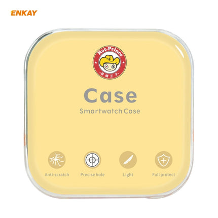 For Huawei Watch GT 2 46mm ENKAY Hat-Prince ENK-AC8202 Full Coverage PC Frosted Case + 9H Tempered Glass Protector