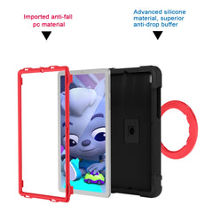 PC + Silicone Shockproof Combination Case with 360 Degree Rotating Holder & Handle & Pen Slot, For Galaxy Tab S6 Lite P610, For  Galaxy Tab S6 Lite P610