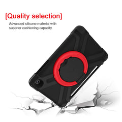 PC + Silicone Shockproof Combination Case with 360 Degree Rotating Holder & Handle & Pen Slot, For Galaxy Tab S6 Lite P610, For  Galaxy Tab S6 Lite P610