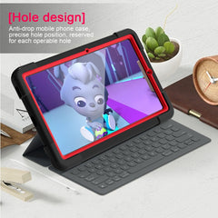 PC + Silicone Shockproof Combination Case with 360 Degree Rotating Holder & Handle & Pen Slot, For Galaxy Tab S6 Lite P610, For  Galaxy Tab S6 Lite P610