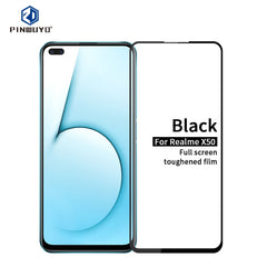 PINWUYO 9H 2.5D Full Screen Tempered Glass Film