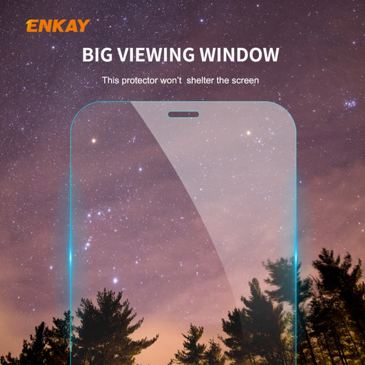 10 PCS ENKAY Hat-Prince 0.26mm 9H 2.5D Curved Edge Explosion-proof Tempered Glass Film, For iPhone 12 mini, For iPhone iPhone 12 / 12 Pro, For iPhone 12 Pro Max