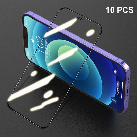 10 PCS ENKAY Hat-Prince Full Glue 0.26mm 9H 2.5D Tempered Glass Full Coverage Film, For iPhone 12 mini 10 PCS, For iPhone 12 / 12 Pro 10 PCS, For iPhone 12 Pro Max 10 PCS