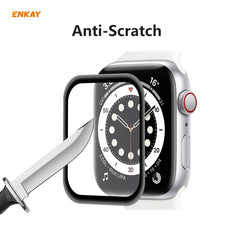 10 PCS ENKAY Hat-Prince 3D Full Screen Soft PC Edge + PMMA HD Screen Protector Film, For Apple Watch 6/5/4/SE 44mm, For Apple Watch 6/5/4/SE 40mm