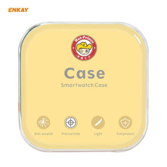For Fitbit Versa 3 / Fitbit Sense ENKAY Hat-Prince ENK-AC8208 Full Coverage Transparent TPU Soft Case