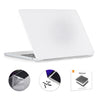 For MacBook Air 13.6 2022/2024 A2681 M2 / A3113 M3 EU Version ENKAY 3 in 1 Matte Laptop Case with TPU Keyboard Film / Anti-dust Plugs, 3 in 1 EU Version