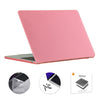 For MacBook Air 13.6 2022/2024 A2681 M2 / A3113 M3 EU Version ENKAY 3 in 1 Matte Laptop Case with TPU Keyboard Film / Anti-dust Plugs, 3 in 1 EU Version