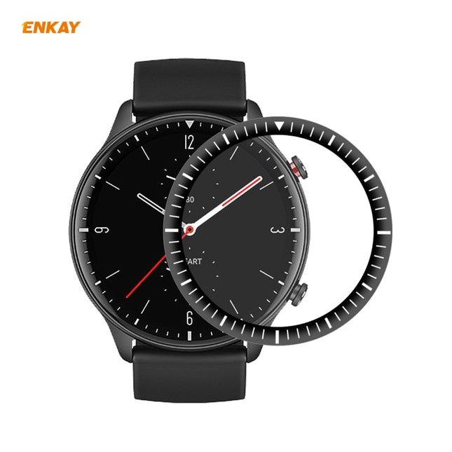 For Amazfit GTR 2 ENKAY Hat-Prince 3D Full Screen Soft PC Edge + PMMA HD Screen Protector Film, 1 PCS, 2 PCS, 5 PCS, 10 PCS