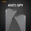 5 PCS ENKAY Hat-Prince 0.26mm 9H 6D Privacy Anti-spy Full Screen Tempered Glass Film, For iPhone 12 mini 5.4, For iPhone 12 / 12 Pro 6.1, For iPhone 12 Pro Max 6.7