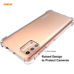 Hat-Prince ENKAY Clear TPU Shockproof Case Soft Anti-slip Cover + 0.26mm 9H 2.5D Tempered Glass Protector Film, For Motorola Moto G9 Plus, For Motorola Moto G9 / G9 Play, For Samsung Galaxy A42 5G, For Samsung Galaxy M31s, for Sony Xperia 5 II���������...