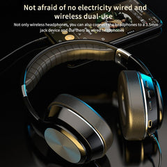VJ320 Bluetooth 5.0 Head-mounted Foldable Wireless Headphones Support TF Card with Mic, VJ320 Black, VJ320 Blue, VJ320 Red, VJ320 White