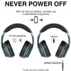 VJ320 Bluetooth 5.0 Head-mounted Foldable Wireless Headphones Support TF Card with Mic, VJ320 Black, VJ320 Blue, VJ320 Red, VJ320 White