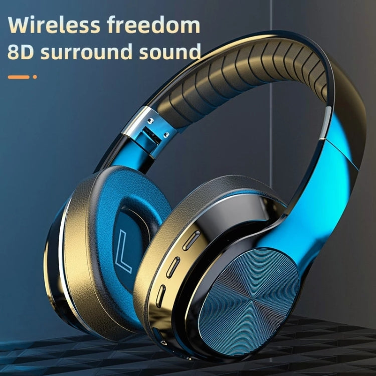 VJ320 Bluetooth 5.0 Head-mounted Foldable Wireless Headphones Support TF Card with Mic, VJ320 Black, VJ320 Blue, VJ320 Red, VJ320 White