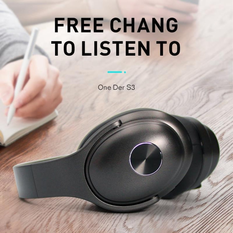 OneDer S3 2 in1 Headphone & Speaker Portable Wireless Bluetooth Headphone Noise Cancelling Over Ear Stereo