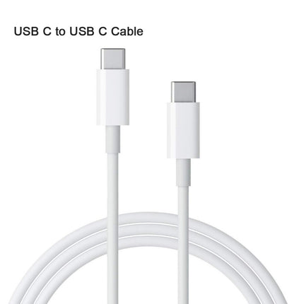 SDC-20W 2 in 1 PD 20W USB-C / Type-C Travel Charger + 3A PD 3.0   USB-C / Type-C to USB-C / Type-C Fast Charge Data Cable Set, Cable Length: 1m,, US Plug, EU Plug, UK Plug