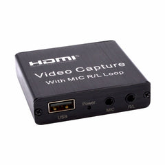 HD 1080P 4K HDMI Video Capture Card HDMI to USB 2.0 Video Capture Box