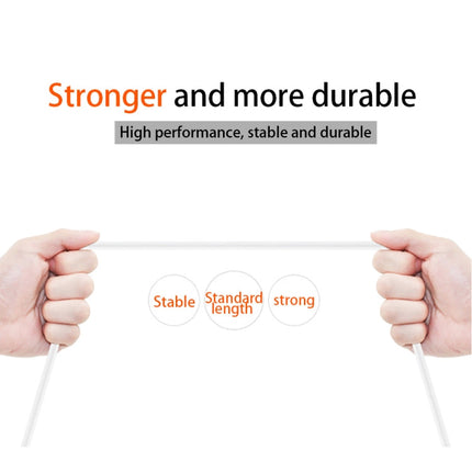 XJ-012 3A USB Male to Micro USB Male Fast Charging Data Cable, Length: 2m