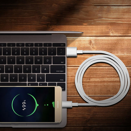 XJ-016 2.4A USB Male to Type-C / USB-C Male Interface Fast Charging Data Cable, Length: 3m, Type-C / USB-C